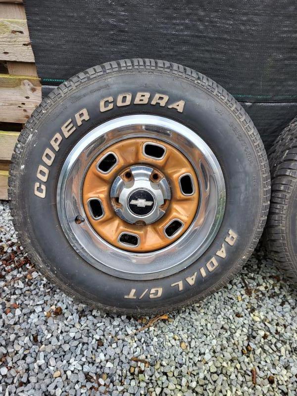 4 Banden + 4 Velgen- Cooper Cobra GT, Autos : Pièces & Accessoires, Pneus & Jantes, Pneus et Jantes, 4 Saisons, Véhicule de tourisme