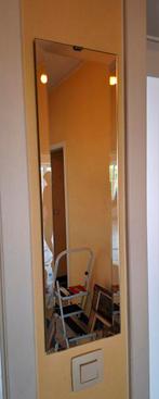 Joli petit miroir biseauté 65 cm  x 19 cm., Ophalen, Zo goed als nieuw