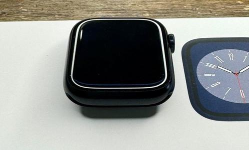 Apple Watch Séries 8 45mm, Bijoux, Sacs & Beauté, Montres connectées, Comme neuf, iOS, Bleu, Distance, État, GPS, Battement de coeur