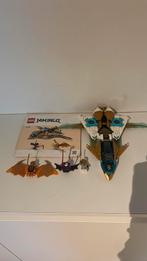 Lego Ninjago Zane’s golden dragon jet, Ophalen of Verzenden, Zo goed als nieuw, Complete set, Lego