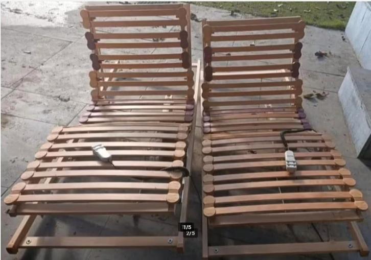 sommier à lattes électrique 80 cm x 200 cm €65, -, Maison & Meubles, Chambre à coucher | Matelas & Sommiers, Utilisé, Sommier