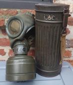 Duitse gasmasker op naam en feldpost, Verzamelen, Ophalen of Verzenden, Landmacht, Overige typen