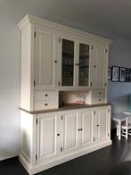 Grote Buffetkast met eiken legplanken, Huis en Inrichting, Ophalen, Eikenhout, 200 cm of meer, 200 cm of meer