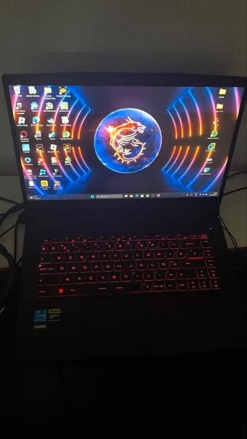 PC Portable Gamer MSI GF63 RTX 4050 – État Neuf beschikbaar voor biedingen