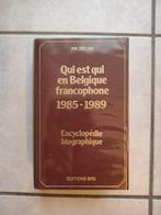 Qui est qui en Belgique francophone 1985-1989, Ophalen of Verzenden, 20e eeuw of later, Zo goed als nieuw