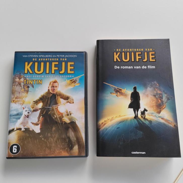 Film + Boek : De avonturen van Kuifje, Boeken, Science fiction, Zo goed als nieuw, Ophalen
