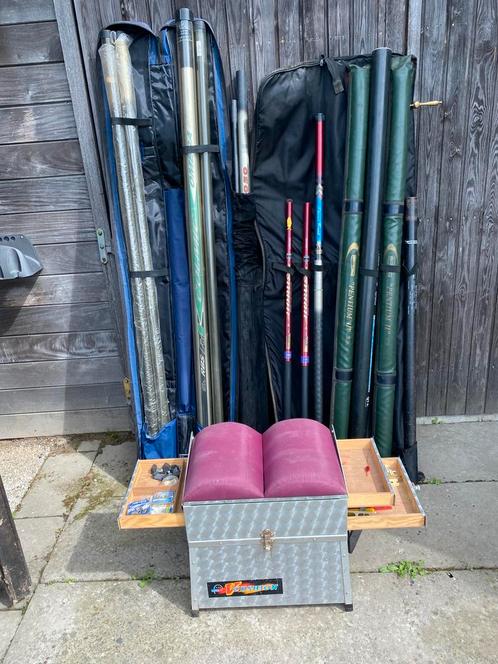 Topaanbieding volledig visgerief!, Watersport en Boten, Hengelsport | Witvissen, Gebruikt, Vaste hengel, Ophalen