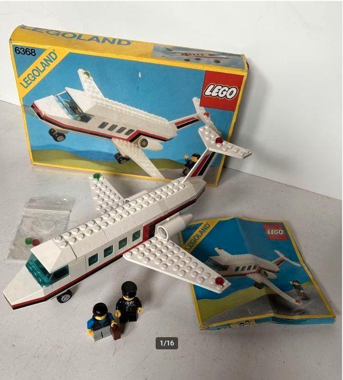 Lego Legoland - Jet Airliner - 6368, Enfants & Bébés, Jouets | Duplo & Lego, Utilisé, Lego, Ensemble complet, Enlèvement ou Envoi