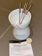 Fondue chocolat neuf, Ophalen