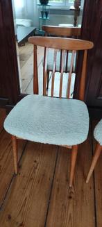 Vintage design stoelen - Tsjecho-Slowakije Anno 1960, Ophalen, Zo goed als nieuw, Twee