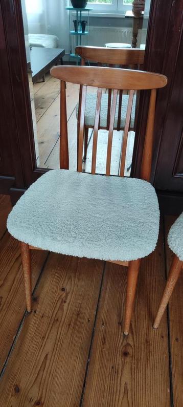 Chaises Vintage Design Tchèqo-Slovaque Anno 1960, Enlèvement, Comme neuf, Deux