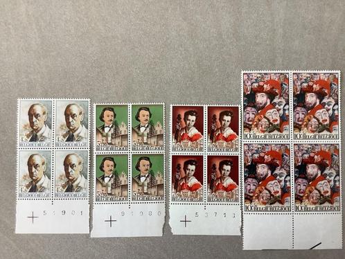 Belgische postzegel Obp nrs 1708/11, Postzegels en Munten, Postzegels | Europa | België, Postfris, Frankeerzegel, Overig, Postfris
