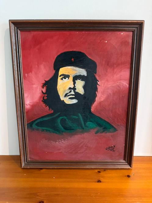 Schilderij che guevara, Antiek en Kunst, Kunst | Schilderijen | Abstract, Ophalen