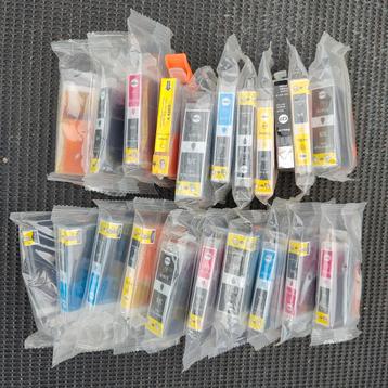 Lot de cartouches d'encre pour imprimante Canon  beschikbaar voor biedingen