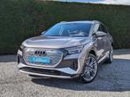 Audi Q4 e-tron NEW - 45 S line - warmtepomp - trekhaak - ope, Nieuw, Te koop, Zilver of Grijs, Xenon verlichting