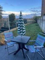 Ensemble de jardin, Tuin en Terras, Tuinsets en Loungesets, Gebruikt, Bijzettafel, Loungeset, Ophalen