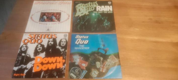Status Quo 4 singles vinyl, Cd's en Dvd's, Vinyl Singles, Ophalen