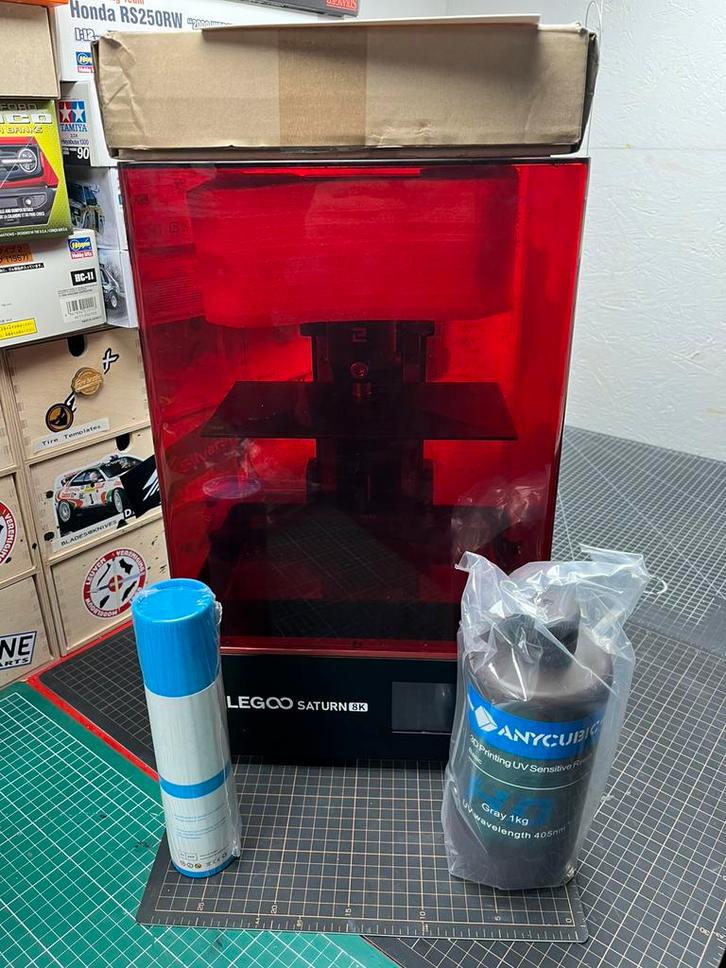 Elegoo Saturn 8K 3d printer, Computers en Software, 3D Printers, Refurbished, Ophalen