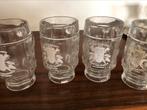 4 bierglazen Oud Hoegaards bier, Ophalen of Verzenden, Zo goed als nieuw, Bierglas