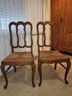 2 Louis xv stoelen, Huis en Inrichting, Stoelen, Ophalen, Gebruikt, Twee, Bruin