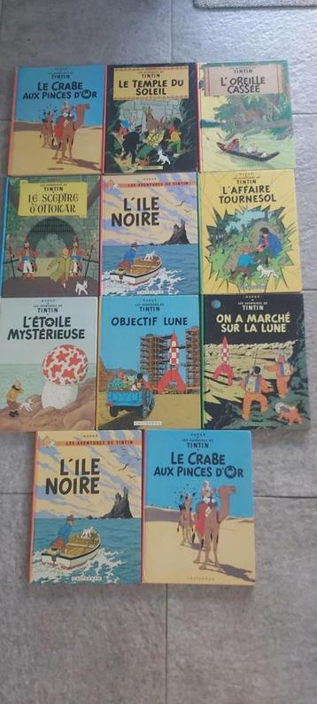 Albums bande dessinée TINTIN des années 60-70 par Hergé beschikbaar voor biedingen