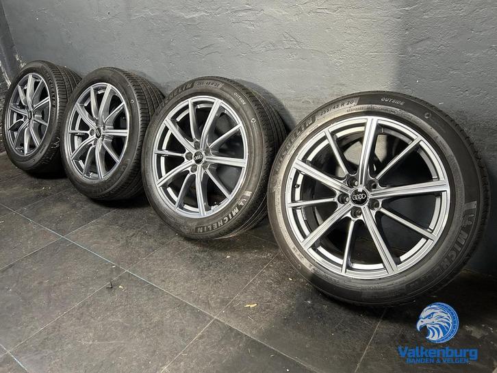 6 mm! Originele Audi Sport Q5 SQ5 80A 20 inch velgen 5x112 z, Auto-onderdelen, Banden en Velgen, Banden en Velgen, Zomerbanden