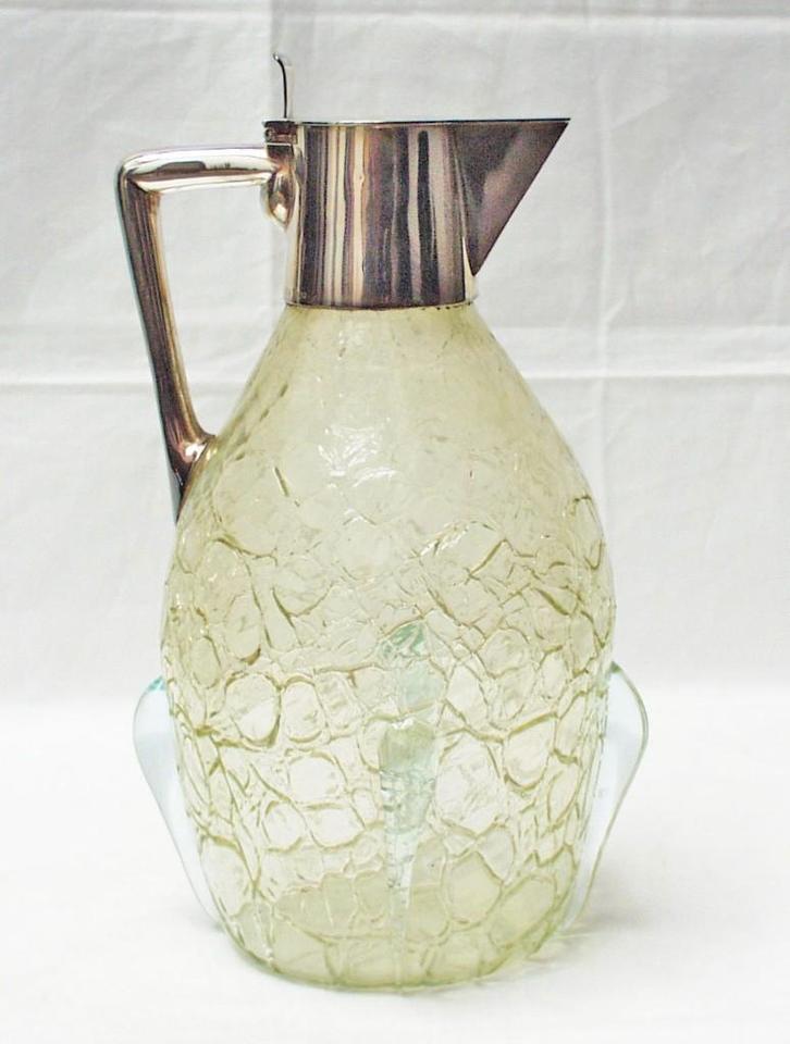 Carafe Jugendstil en argent Koch & Bergfeld., Antiquités & Art, Antiquités | Services (vaisselle) pièces, Enlèvement ou Envoi
