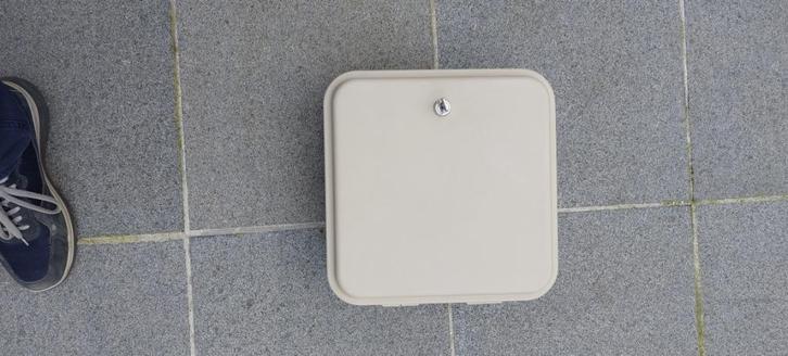 Coffret électrique métal 300x300x120, Bricolage & Construction, Électricité & Câbles, Utilisé, Enlèvement