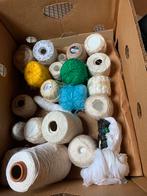 Restes de boules de coton, Hobby & Loisirs créatifs, Tricot & Crochet, Comme neuf, Enlèvement ou Envoi