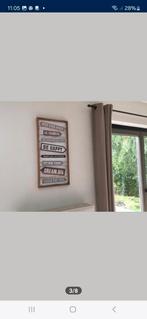 Tableau en bois, Maison du monde, Maison & Meubles, Enlèvement, Comme neuf