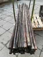 Gecreosoteerde boompalen geteerde weidepalen schuttingpaal, Tuin en Terras, Ophalen, Zo goed als nieuw, Palen
