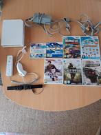 Nintendo Wii console met alle kabels, controller en games, Ophalen of Verzenden, Gebruikt