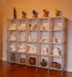 Witte keramiek Art Deco dierenbeelden, Ophalen