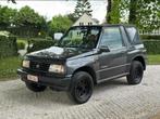 Suzuki vitara cabrio 1.6i JLX unique interieur cuir brun, Auto's, 4 zetels, 4 cilinders, Cabriolet, 1600 cc