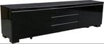 Zwart tv meubel, Enlèvement, Comme neuf