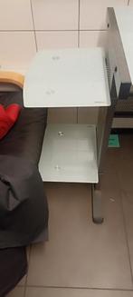 Glazen bureau, Ophalen, Gebruikt