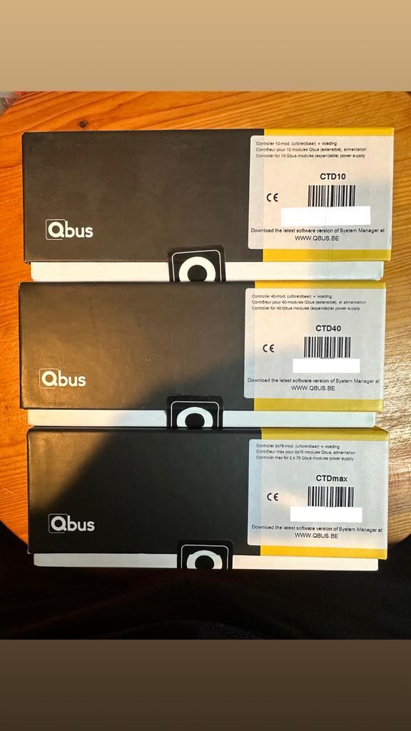 Qbus Controleur CTD, Doe-het-zelf en Bouw, Elektriciteit en Kabels, Nieuw, Ophalen