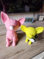 Spaarpotten chihuahua 1 euro per stuk, Enlèvement ou Envoi, Synthétique, Animal