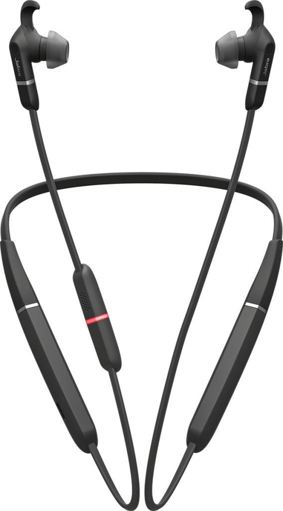 Jabra Evolve 65e - Link 370 Headset Neckband - Zwart, Audio, Tv en Foto, Hoofdtelefoons, Nieuw, Op oor (supra aural), Overige merken