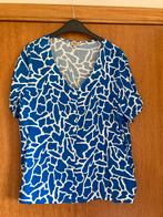 Blauw met witte zomerbloes met korte mouw, Mi Vida, 44, Kleding | Dames, Blauw, Mi Vida, Maat 42/44 (L), Ophalen of Verzenden