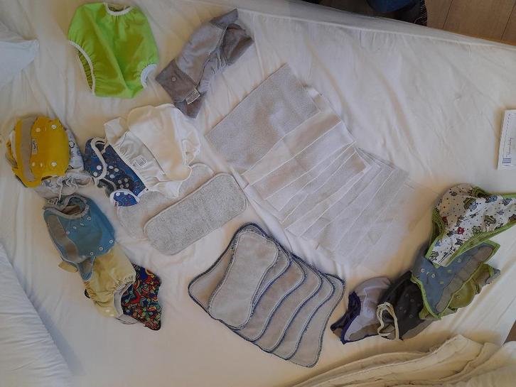 Couches lavables, Enfants & Bébés, Bains & Soins, Utilisé, Autres types, Autres marques, Enlèvement ou Envoi