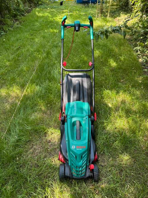 Grasmachine BOSCH ARM3400, Tuin en Terras, Grasmaaiers, Mulchfunctie, Ophalen