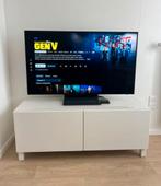 Meuble tv 120 blanc mat, Enlèvement, Utilisé