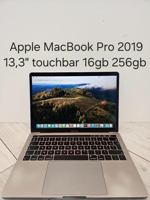 Nette staat: Apple MacBook Pro 2019 i7 13,3" 16gb 256gb SSD, Computers en Software, Apple Macbooks, Refurbished, MacBook Pro, 13 inch