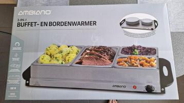 Buffet-Bordenverwarmer beschikbaar voor biedingen