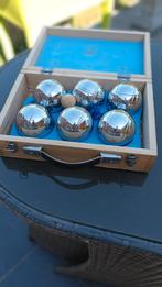 Jeugd de  boules in houten doosje, Ophalen, Zo goed als nieuw