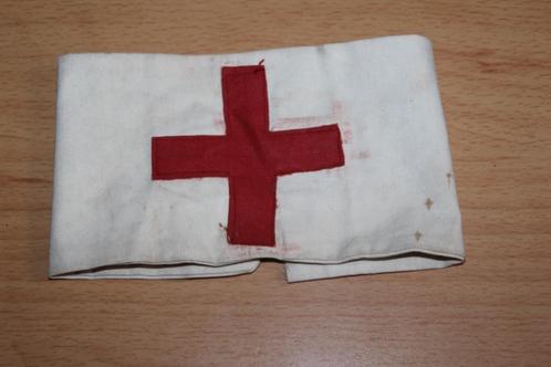 WW2 Armband „Rode Kruis”  (verzet, leger,...), Verzamelen, Militaria | Tweede Wereldoorlog, Overige soorten, Embleem of Badge