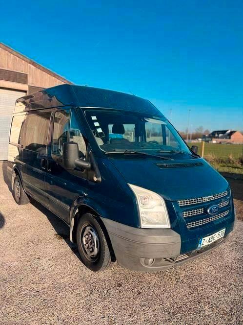 FORD TRANSIT Double Cabine /Airco /6place, Autos, Camionnettes & Utilitaires, Entreprise, Ford, Euro 5, Enlèvement