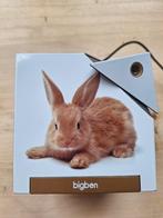 Wekkerradio met konijntjes, Elektronische apparatuur, Wekkers, Ophalen of Verzenden, Zo goed als nieuw, Digitaal