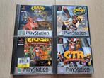 Crash bandicoot 4 jeux PlayStation 1 comme neuf, Consoles de jeu & Jeux vidéo, Comme neuf, Enlèvement ou Envoi